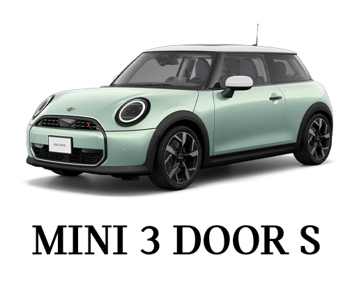 MINI 3 DOOR COOPER S オーシャンウェブグリーン/ホワイトルーフ